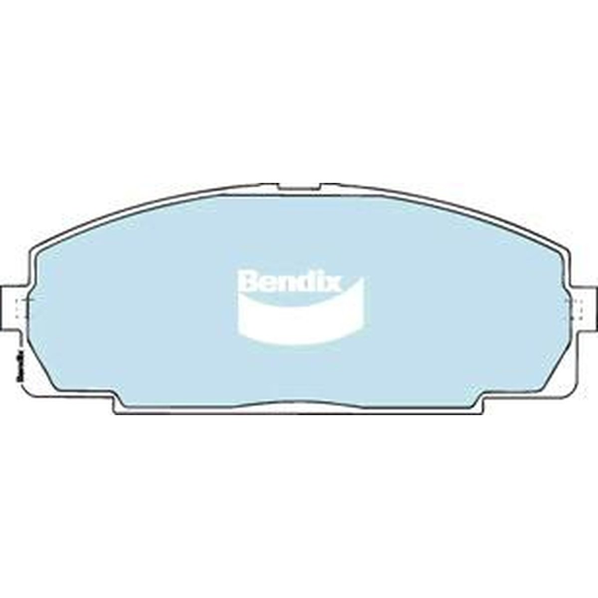 Bendix 4x4 Brake Pad Set Front DB1328 -4WD