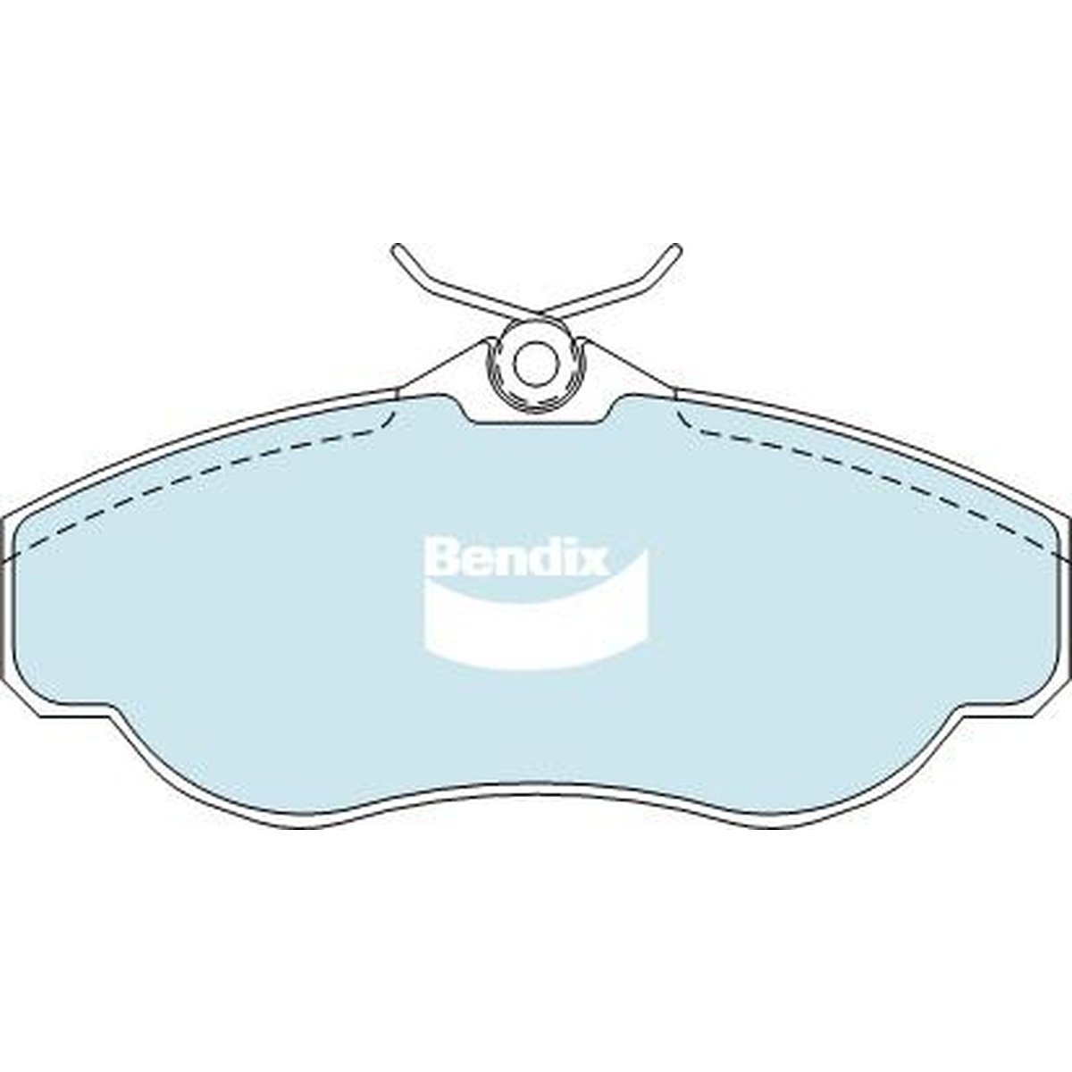 Bendix Heavy Duty Brake Pad Set Front DB1336 HD