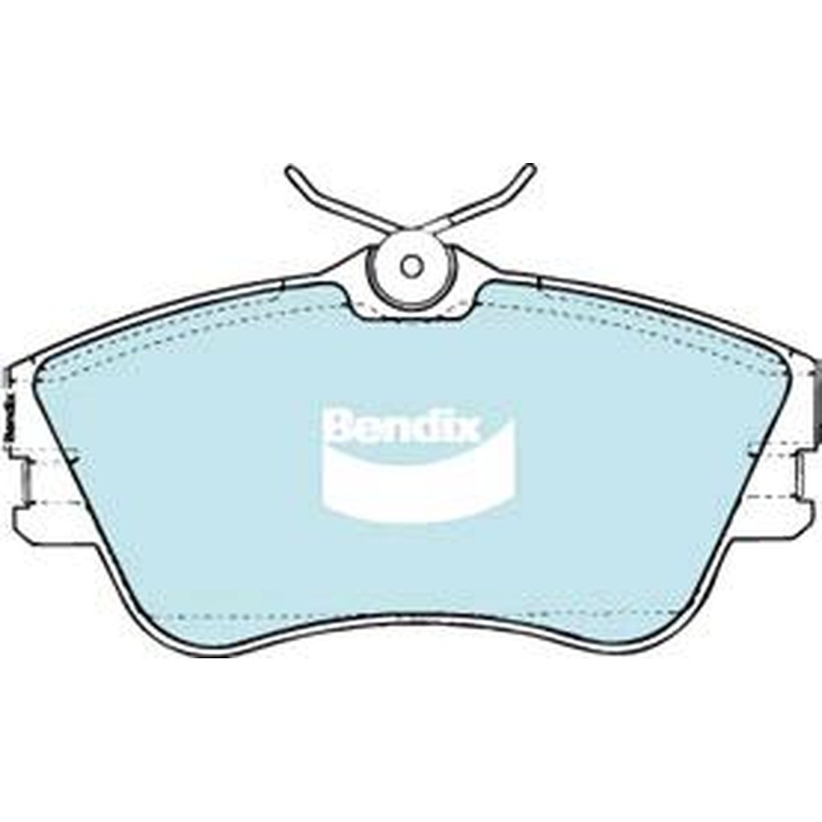 Bendix Heavy Duty Brake Pad Set Front DB1349 HD
