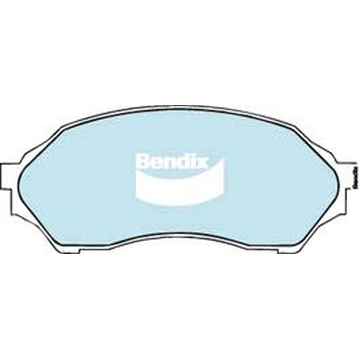Bendix Heavy Duty Brake Pad Set Front DB1358 HD