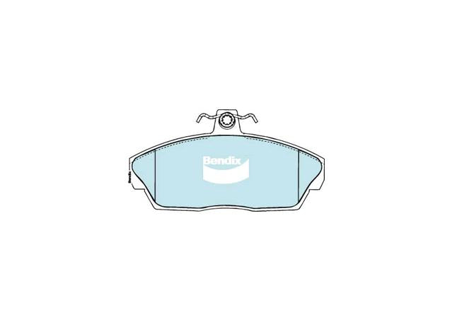 Bendix 4x4 Brake Pad Set Front DB1360 -4WD