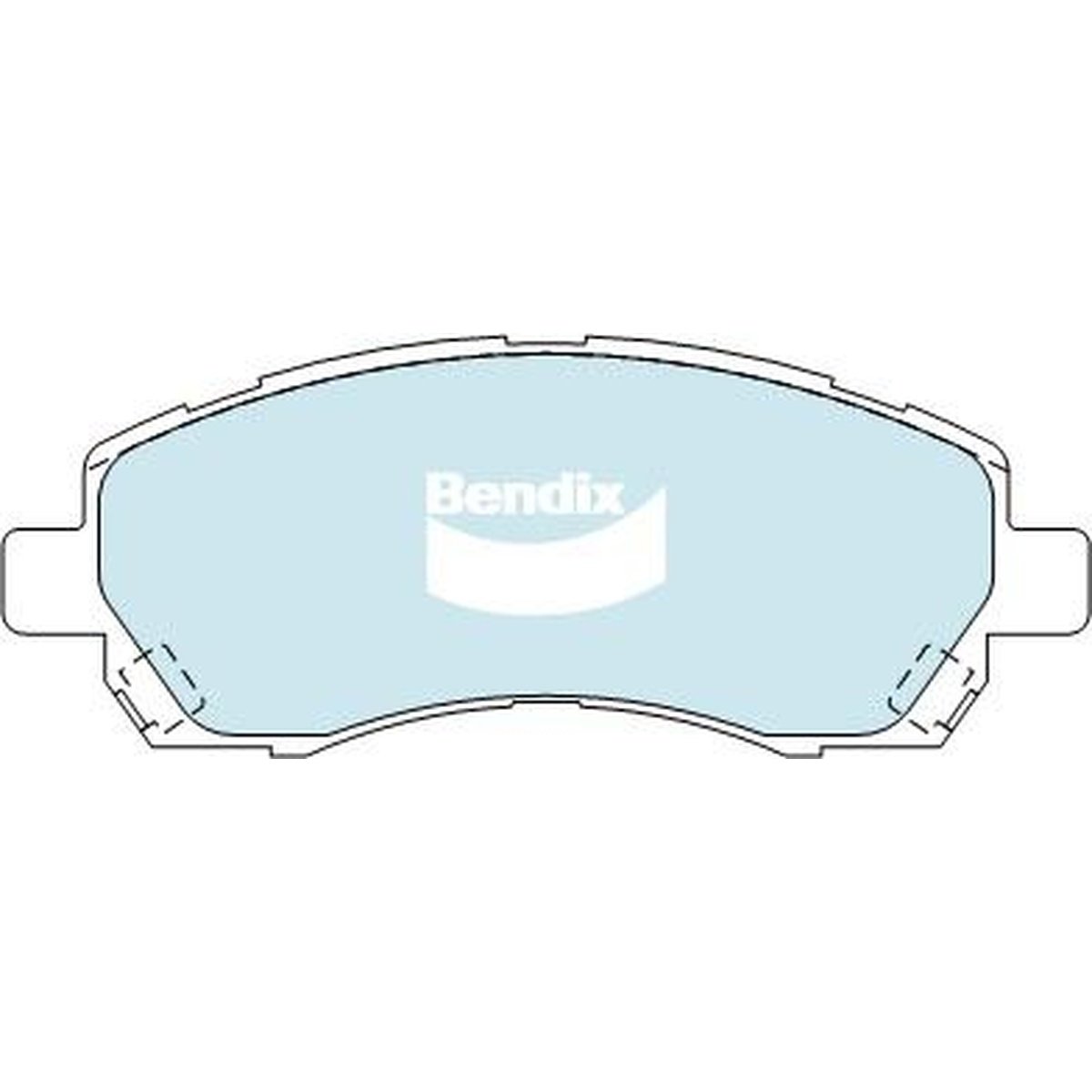 Bendix Heavy Duty Brake Pad Set Front DB1363 HD