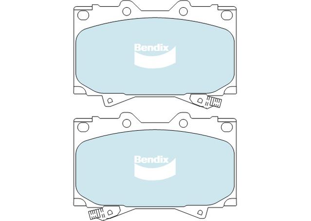 Bendix Ultimate Brake Pad Set Front DB1365 ULT