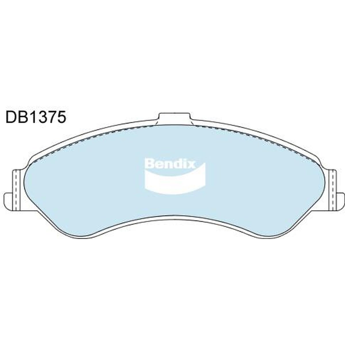 Bendix Ultimate+ Brake Pad Set Front DB1375 ULT+