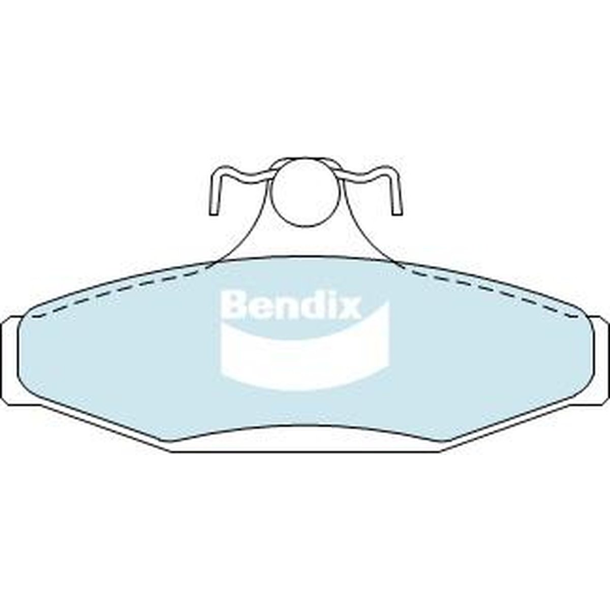 Bendix Heavy Duty Brake Pad Set Rear DB1376 HD