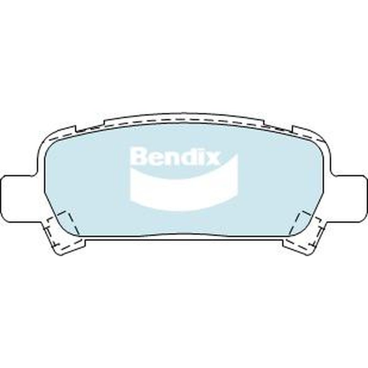 Bendix Heavy Duty Brake Pad Set Rear DB1379 HD
