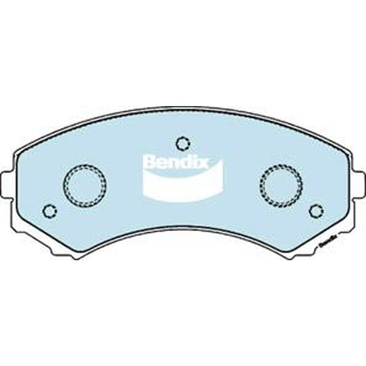 Bendix Heavy Duty Brake Pad Set Front DB1385 HD