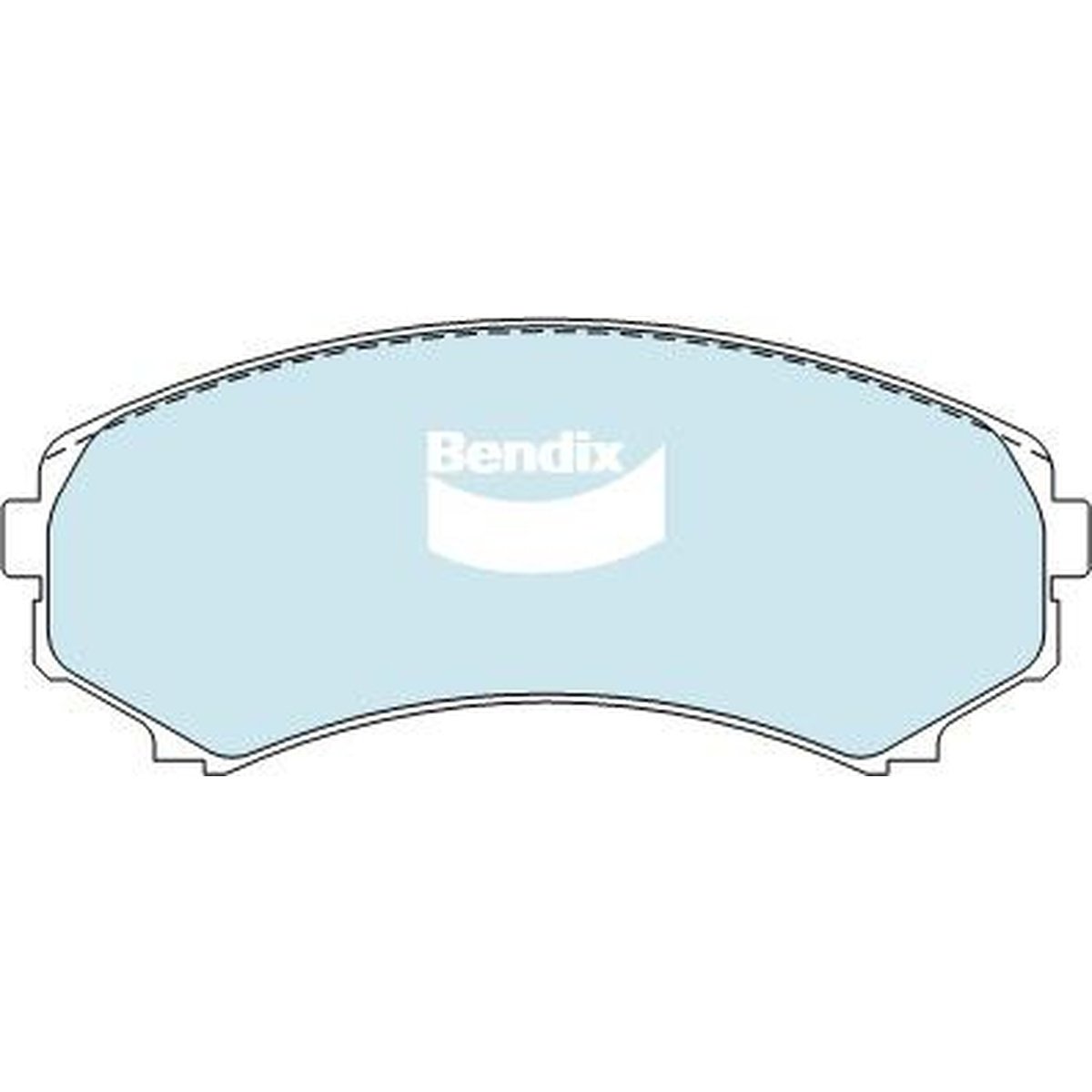 Bendix Heavy Duty Brake Pad Set Front DB1388 HD