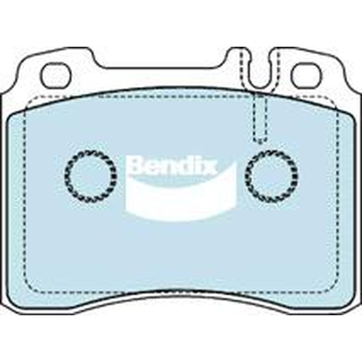 Bendix EURO Brake Pad Set Front DB1394 EURO+