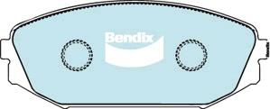 Bendix General CT Brake Pad Set Front DB1410 GCT