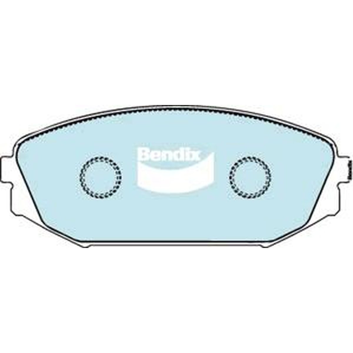 Bendix Heavy Duty Brake Pad Set Front DB1410 HD