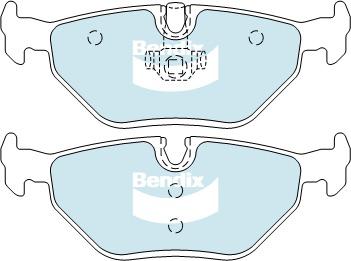 Bendix EURO Brake Pad Set Rear DB1415 EURO+