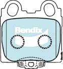 Bendix General CT Brake Pad Set Rear DB1416 GCT