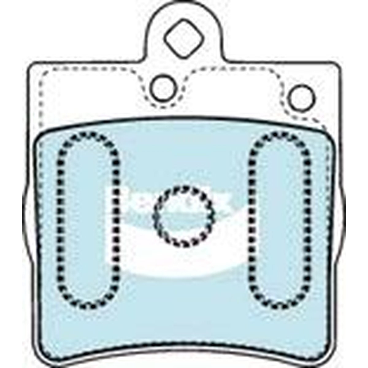 Bendix General CT Brake Pad Set Rear DB1428 GCT
