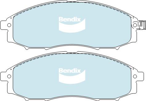 Bendix Heavy Duty Brake Pad Set Front DB1439 HD