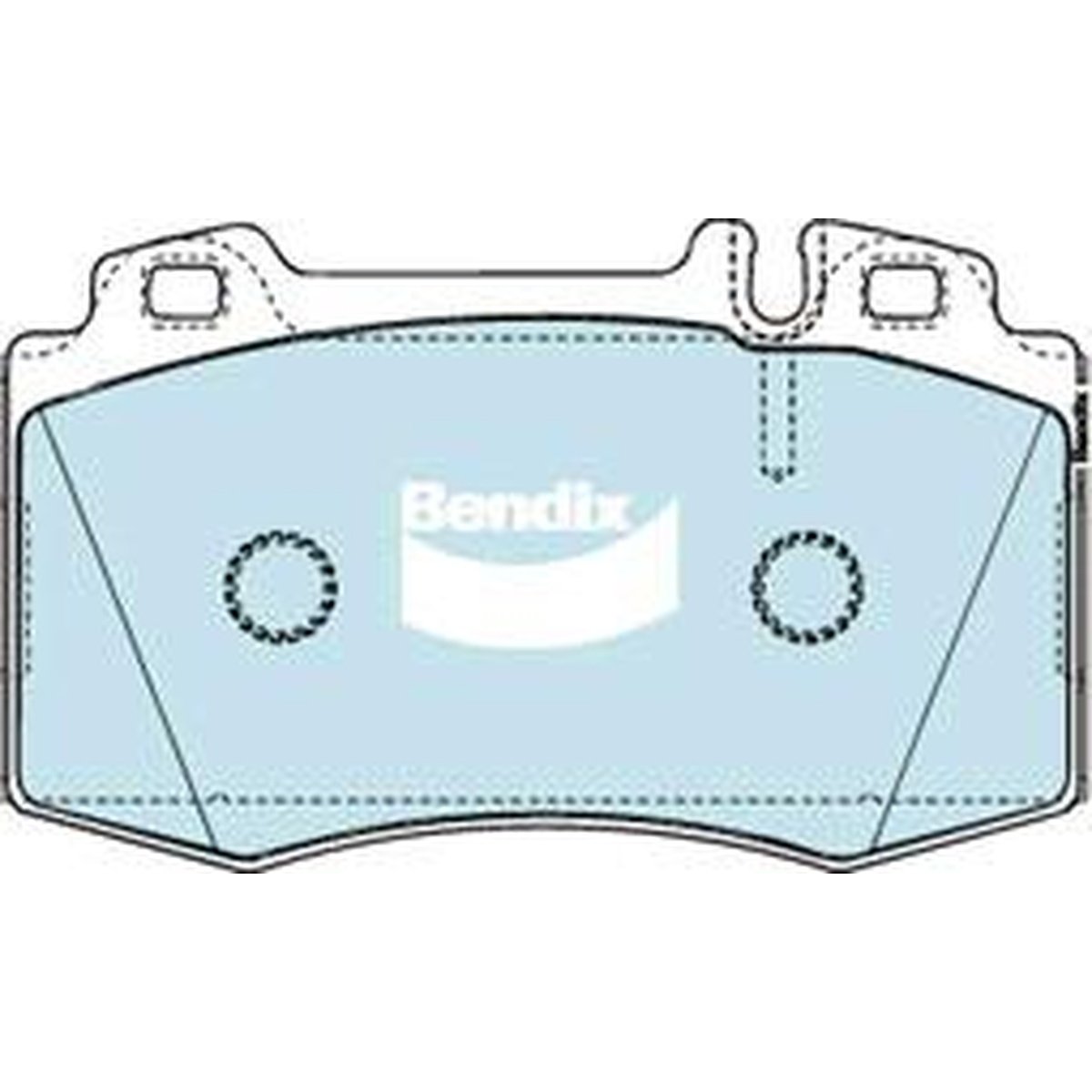 Bendix EURO Brake Pad Set Front DB1453 EURO+