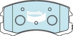 Bendix Heavy Duty Brake Pad Set Front DB1455 HD