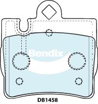 Bendix Heavy Duty Brake Pad Set Rear DB1458 HD