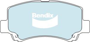 Bendix General CT Brake Pad Set Front DB1459 GCT