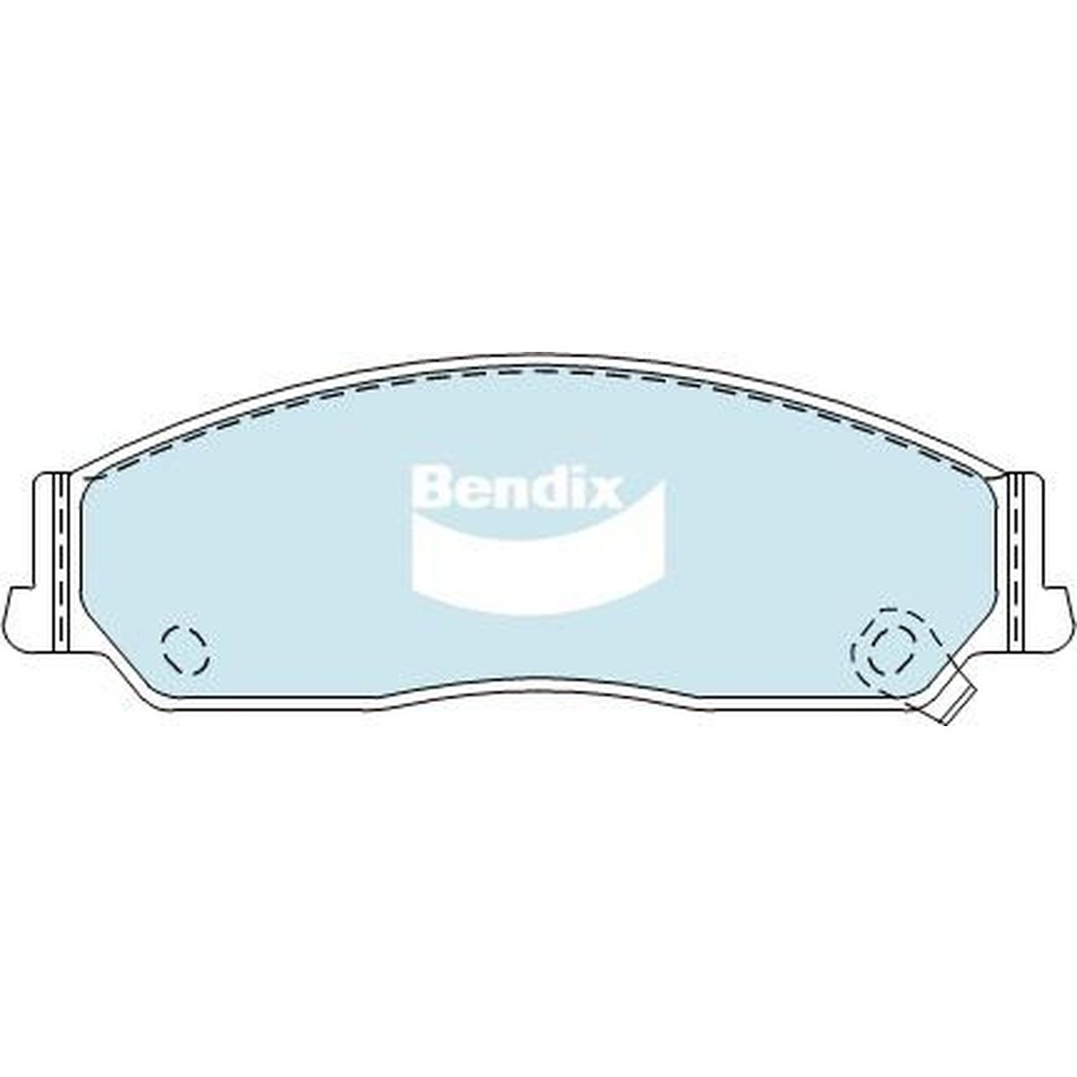 Bendix Ultimate Brake Pad Set Front DB1474 ULT