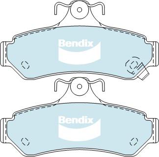 Bendix Brake Pad Set Rear Ultimate DB1475 ULT