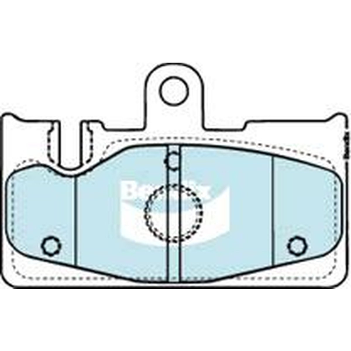 Bendix General CT Brake Pad Set Front DB1194 GCT