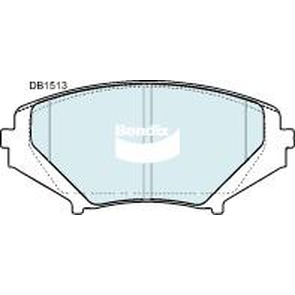 Bendix Ultimate Brake Pad Set Front DB1513 ULT
