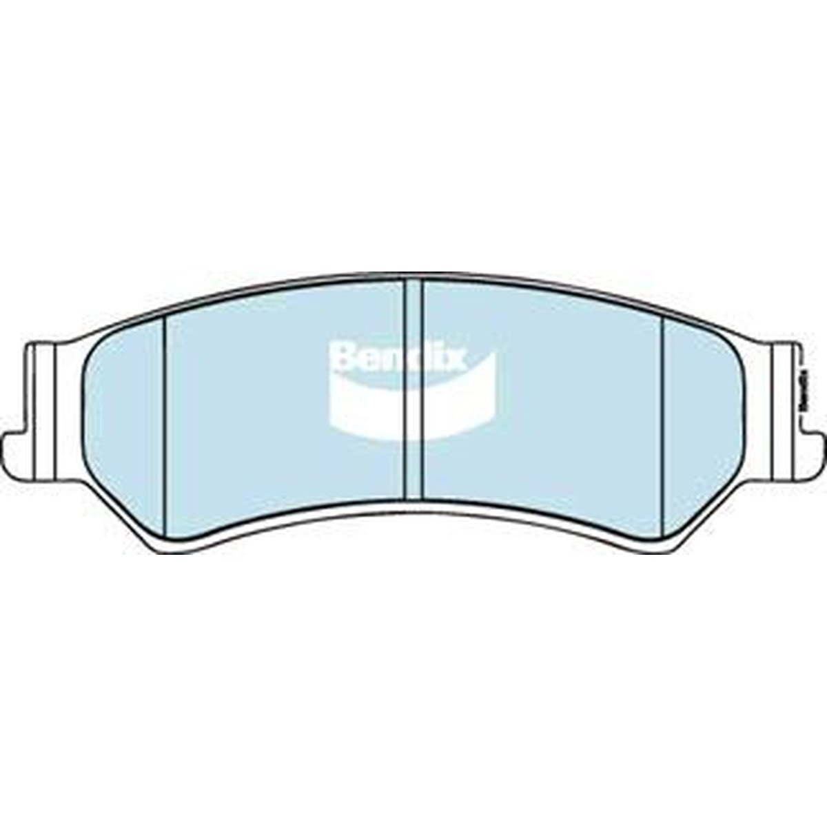 Bendix Ultimate+ Brake Pad Set Rear DB1675 ULT+