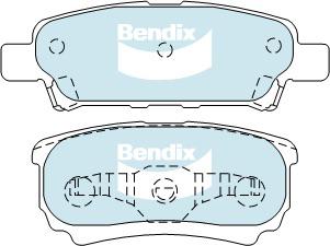 Bendix Ultimate+ Brake Pad Set Rear DB1686 ULT+