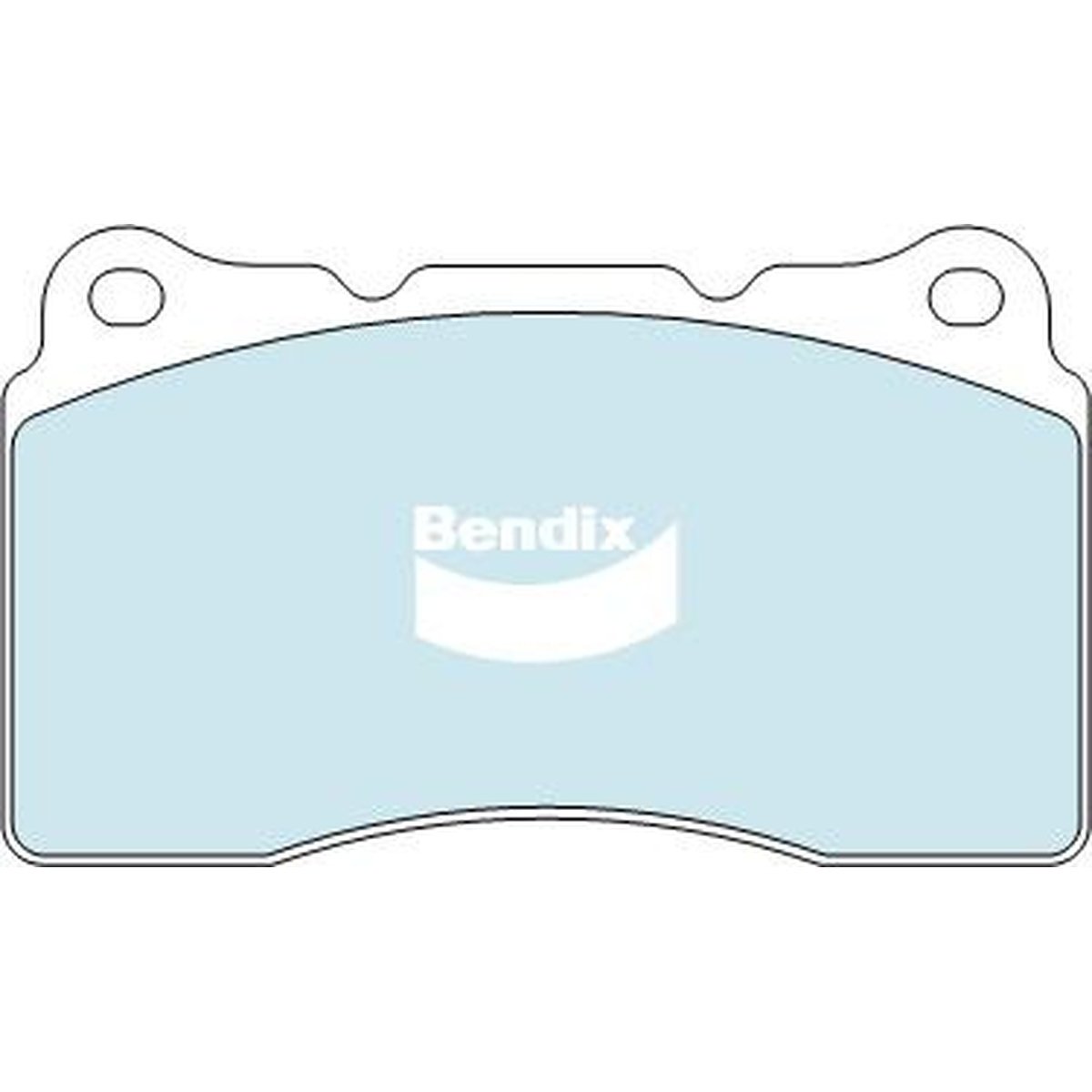Bendix EURO Brake Pad Set Front DB1695 EURO+