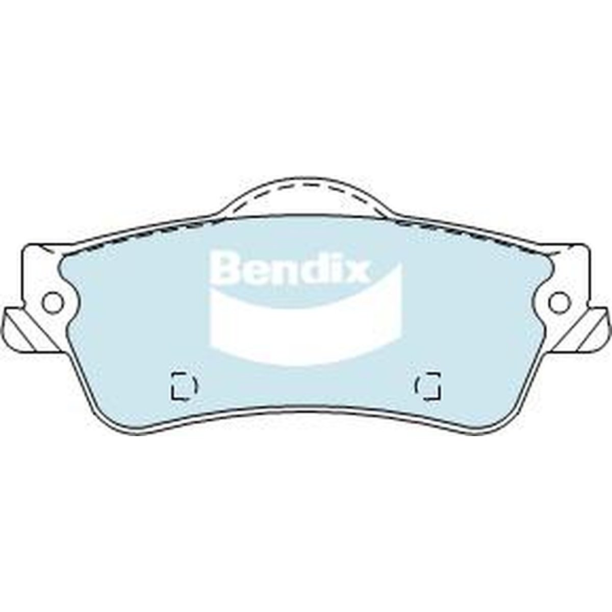 Bendix SRT Brake Pad Set Rear DB1766 SRT