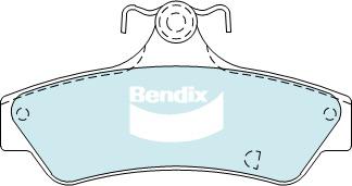 Bendix Heavy Duty Brake Pad Set Rear DB1779 HD