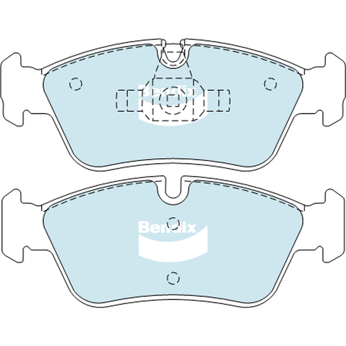 Bendix Ultimate Brake Pad Set Front DB1833 ULT