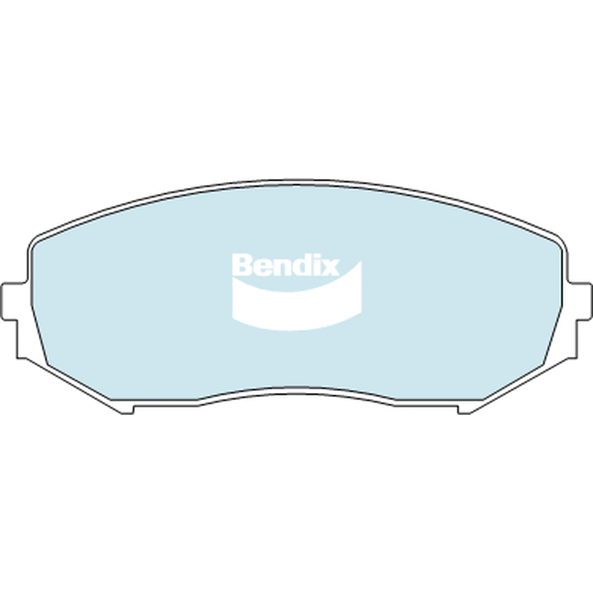 Bendix 4x4 Brake Pad Set Front DB1842 -4WD