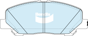 Bendix General CT Brake Pad Set Front DB1913 GCT