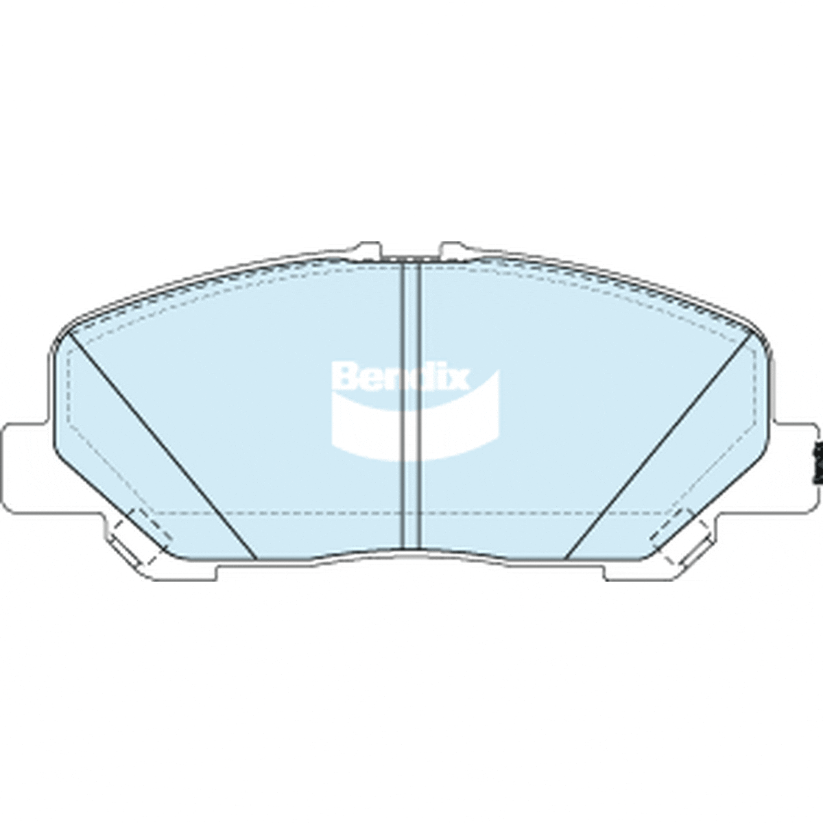 Bendix Heavy Duty Brake Pad Set Front DB1913 HD