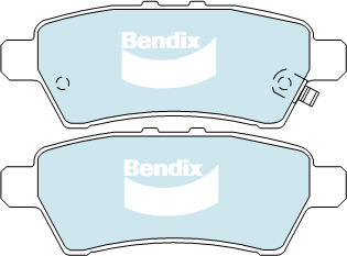 Bendix Protrans Brake Pad Set Rear DB1919 PR