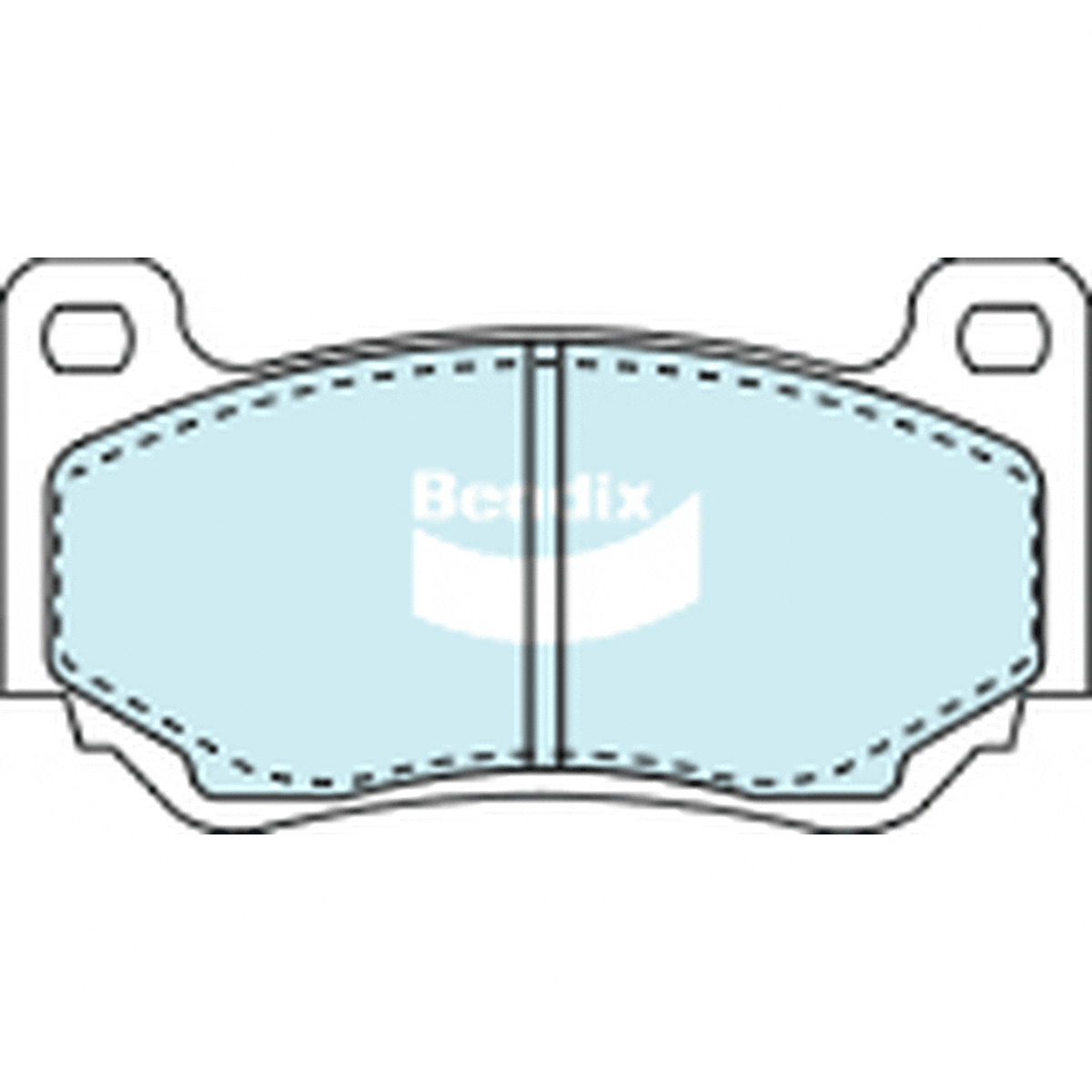 Bendix SRT Brake Pad Set Rear DB1934 SRT