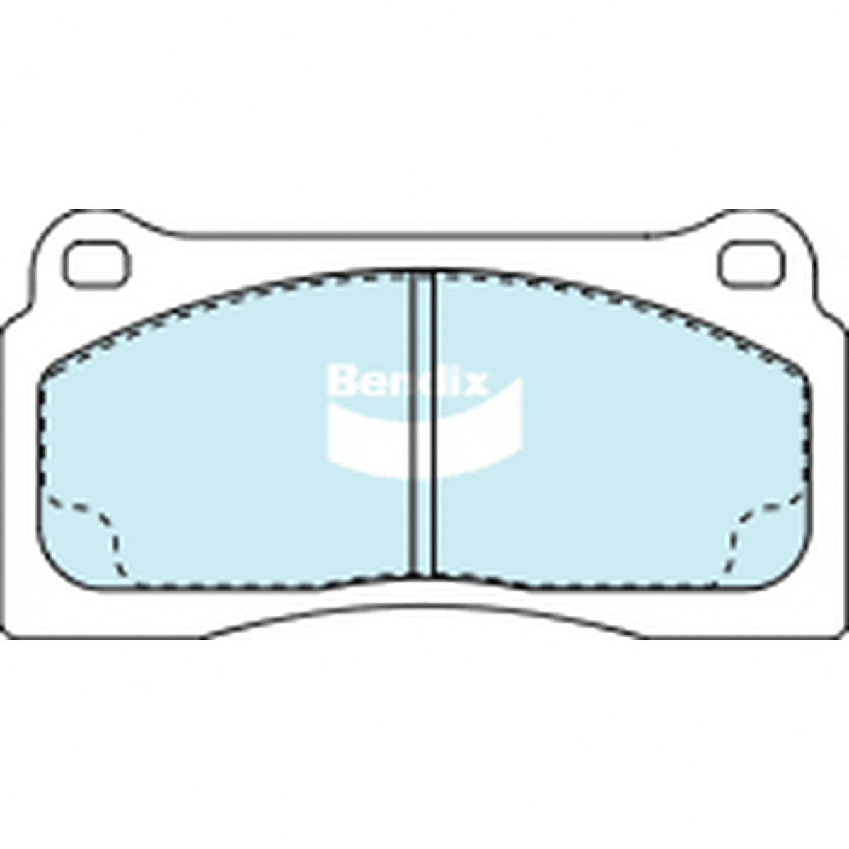 Bendix Heavy Duty Brake Pad Set Front DB1935 HD