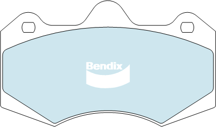 Bendix SRT Brake Pad Set Front DB1937 SRT