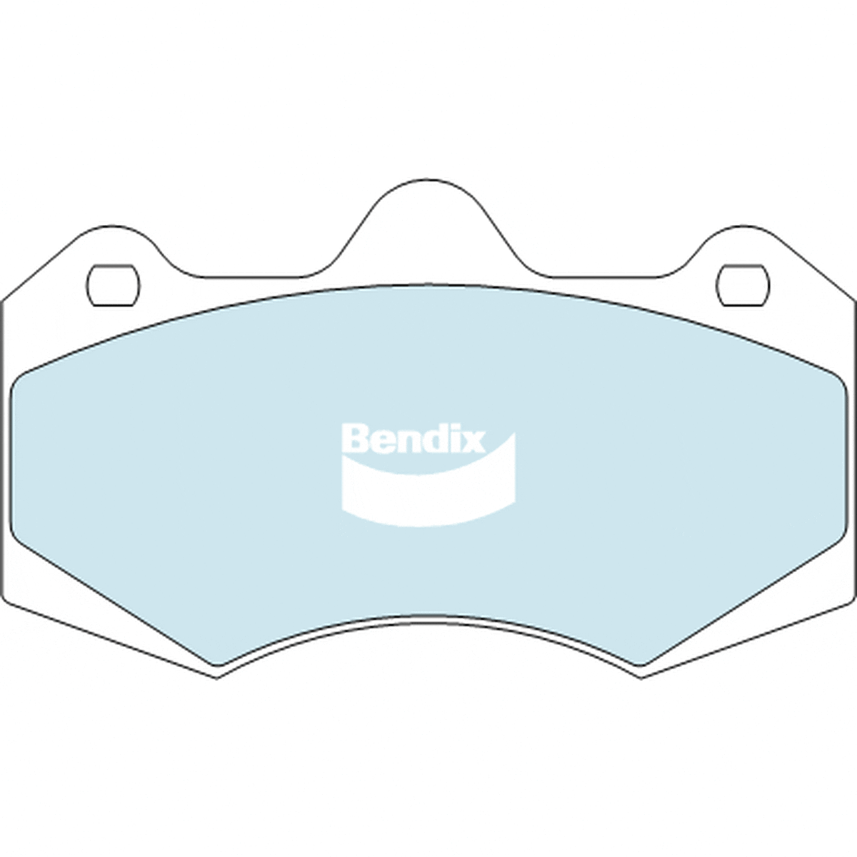 Bendix Ultimate+ Brake Pad Set Front DB1937 ULTPLUS