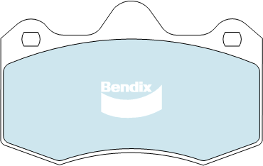 Bendix Heavy Duty Brake Pad Set Rear DB1938 HD
