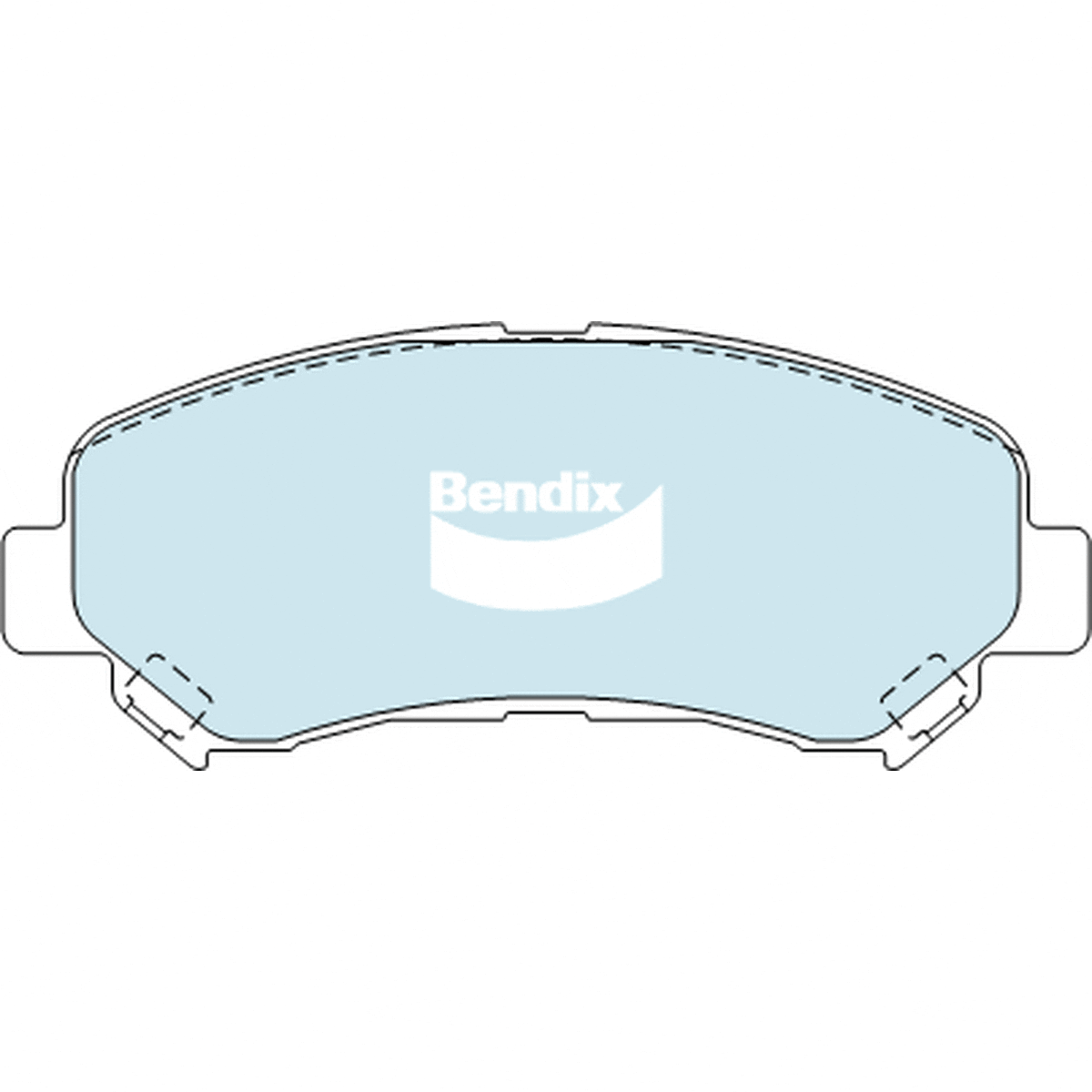 Bendix 4x4 Brake Pad Set Front DB1946 -4WD