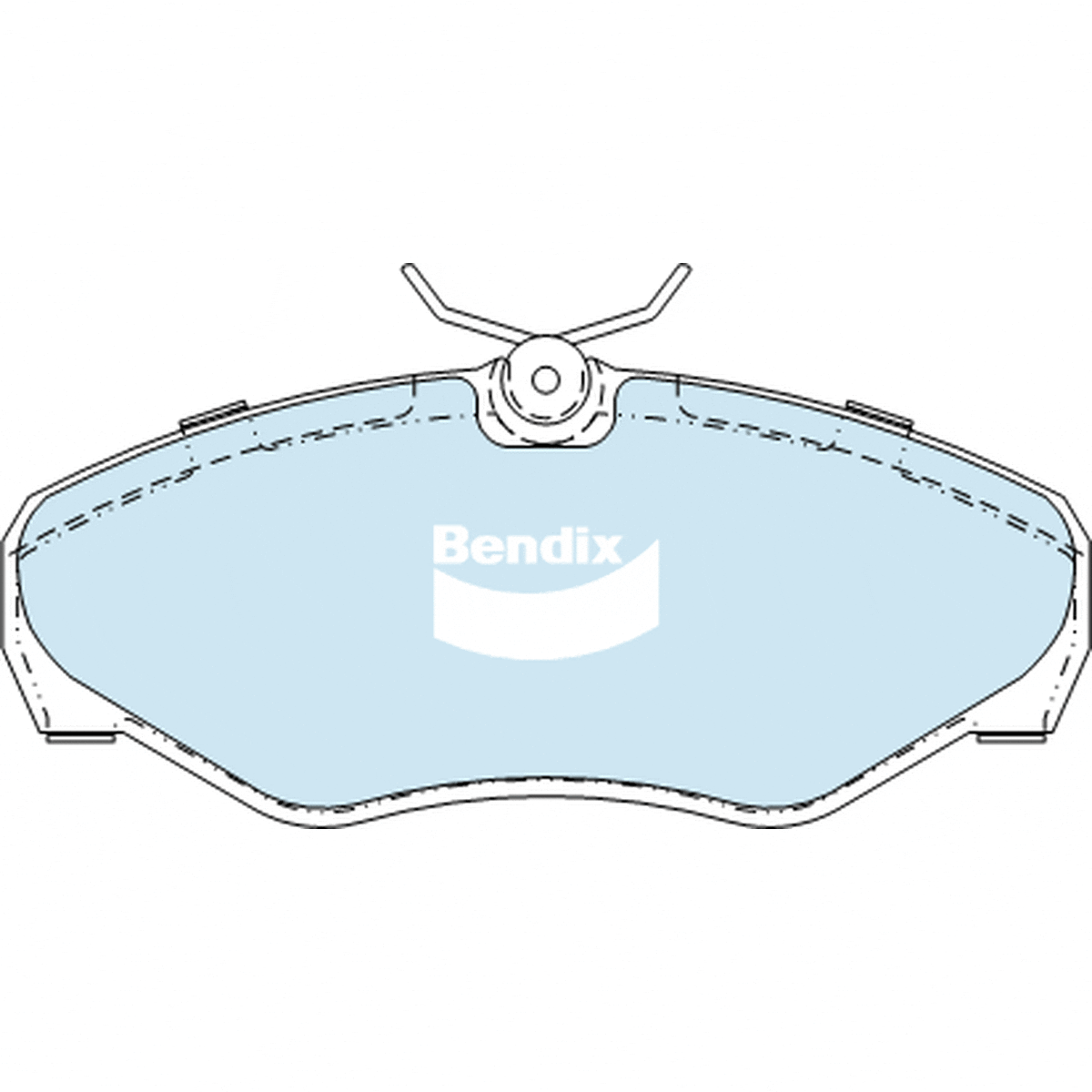 Bendix Heavy Duty Brake Pad Set Front DB1962 HD