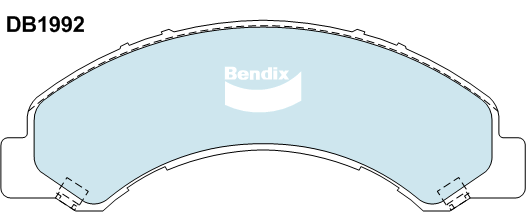 Bendix Heavy Duty Brake Pad Set DB1992 HD
