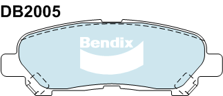 Bendix Heavy Duty Brake Pad Set Rear DB2005 HD