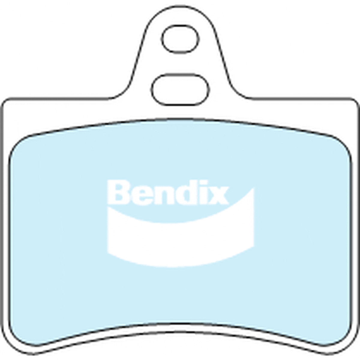 Bendix EURO Brake Pad Set Rear DB2017 EURO+