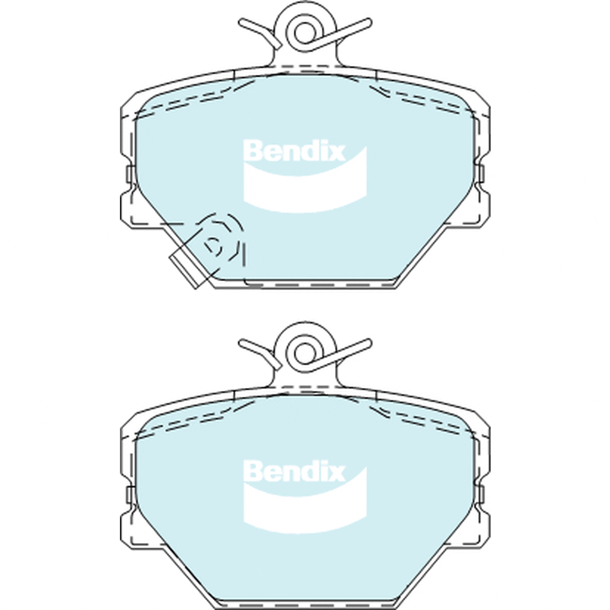 Bendix EURO Brake Pad Set Front DB2030 EURO+