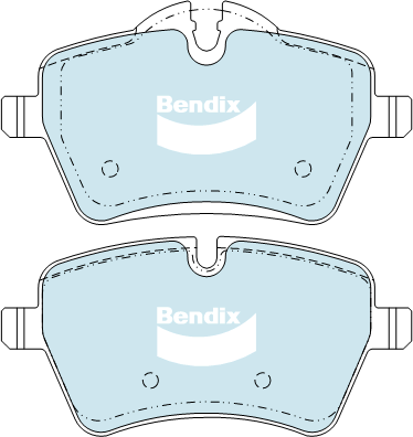 Bendix Ultimate Brake Pad Set Front DB2052 ULT