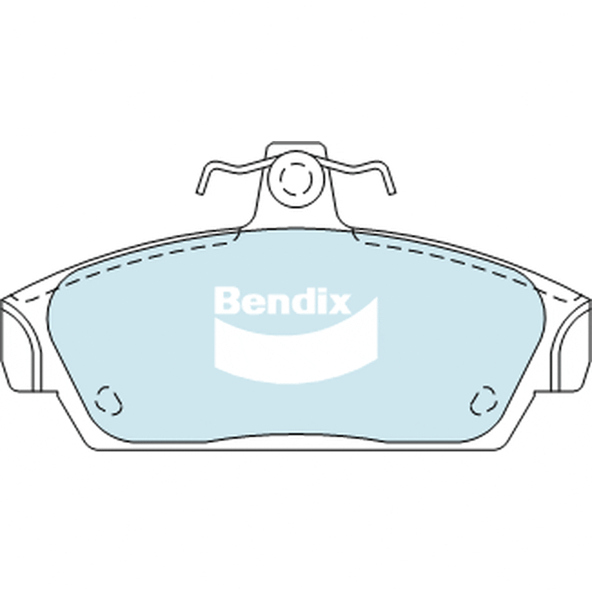 Bendix EURO Brake Pad Set Front DB2053 EURO+